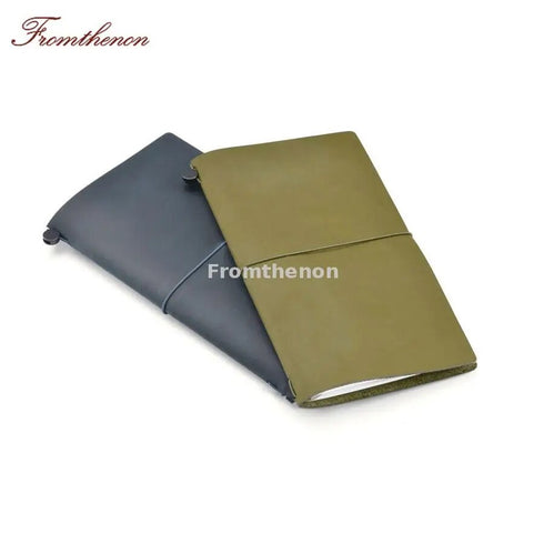 Genuine Leather Travelers Notebook Passport Personal Diary Vintage Journal Notebooks And Journals Retro Stationery Business Gift