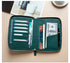 Moterm Genuine Pebbled Grain Leather B6 Zip Cover with Top Pocket Cowhide Planner Zipper Notebook Organizer Agenda Journal Diary