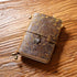 100% Genuine Leather Travel Journal Embossed Flower Cover