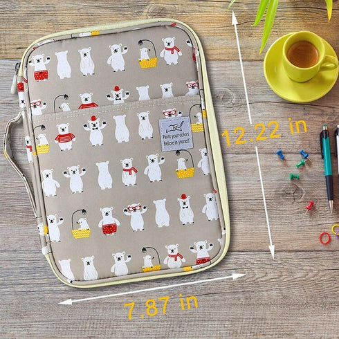 Extra Large Pencil Case Pen Case Cute Travel Case Marker Case Triple Layer Case | Fits 92 or 192 Pens