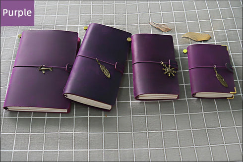 100% Genuine Leather Journal Travel Notebook