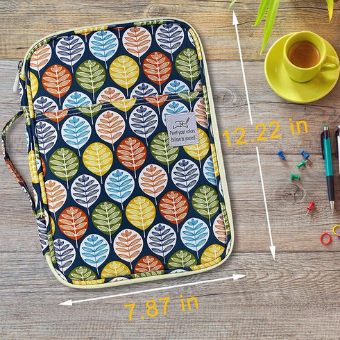 Extra Large Pencil Case Pen Case Cute Travel Case Marker Case Triple Layer Case | Fits 92 or 192 Pens