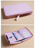 Moterm Genuine Pebbled Grain Leather B6 Zip Cover with Top Pocket Cowhide Planner Zipper Notebook Organizer Agenda Journal Diary