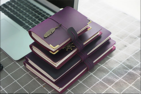100% Genuine Leather Journal Travel Notebook