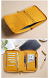 Moterm Genuine Pebbled Grain Leather B6 Zip Cover with Top Pocket Cowhide Planner Zipper Notebook Organizer Agenda Journal Diary