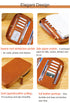 Moterm Full Grain Vegetable Tanned Cowhide Planner Zip Weeks 2.0 Cover for Hobo Weeks/ Mega Notebook Organizer Journal Diary