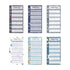 12pcs/lot Budget Sheets Envelope Consumer Card Bookkeeping Paper Postcards Letter Pad Extract Envelopes Small Business Supplies
