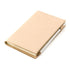 Genuine Natural Leather Cover A5 A6 B6 Journal Outdoor Travel Note Book Pen Clip Solid Retro Durable