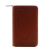 Moterm Full Grain Vegetable Tanned Cowhide Planner Zip Weeks 2.0 Cover for Hobo Weeks/ Mega Notebook Organizer Journal Diary