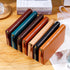 Moterm Full Grain Vegetable Tanned Cowhide Planner Zip Weeks 2.0 Cover for Hobo Weeks/ Mega Notebook Organizer Journal Diary