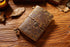 100% Genuine Leather Travel Journal Embossed Flower Cover