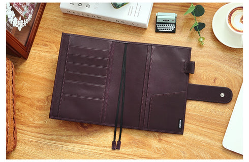 Moterm Full Grain Vegetable Tanned Leather Original B6 Plus Cover for B6 Stalogy Notebook Planner Organizer Agenda Diary Journal