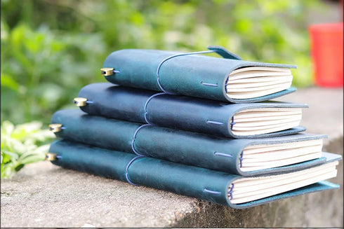 100% Genuine Leather Journal Travel Notebook