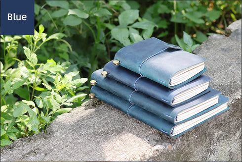 100% Genuine Leather Journal Travel Notebook