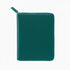 Moterm Genuine Pebbled Grain Leather B6 Zip Cover with Top Pocket Cowhide Planner Zipper Notebook Organizer Agenda Journal Diary