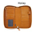Moterm Full Grain Vegetable Tanned Cowhide Planner Zip Weeks 2.0 Cover for Hobo Weeks/ Mega Notebook Organizer Journal Diary
