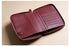 Moterm Genuine Pebbled Grain Leather B6 Zip Cover with Top Pocket Cowhide Planner Zipper Notebook Organizer Agenda Journal Diary
