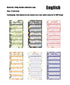 12pcs/lot Budget Sheets Envelope Consumer Card Bookkeeping Paper Postcards Letter Pad Extract Envelopes Small Business Supplies