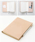 Genuine Natural Leather Cover A5 A6 B6 Journal Outdoor Travel Note Book Pen Clip Solid Retro Durable