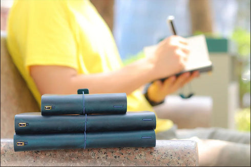 100% Genuine Leather Journal Travel Notebook