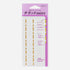 MIDORI Chiratto Index Label Months Gold Colors Planner Index Tabs Notebook Index Tabs Multi-color Index Tabs Multi-color Index Labels