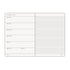 Leuchtturm1917 2021 NAVY Horizontal Pocket Weekly Planner & Notebook Softcover | A6