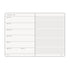 Leuchtturm1917 2021 NAVY Horizontal Pocket Weekly Planner & Notebook Softcover | A6
