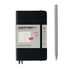 Leuchtturm1917 2021 BLACK Horizontal Pocket Weekly Planner & Notebook Softcover | A6