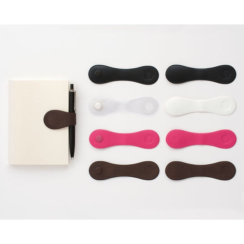 PINK Midori Belt Seal MAGNETIC Pen Holder Pen Clip and Notebook Closure Pen Storage Notebook Band Notebook Seal Belt Sticker