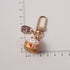 JAPANESE OMAMORI PINK Cat Kitty Planner Charm Good Luck Bell Good Luck Charm Water Tone Bell | 2 X .080 Inches