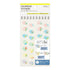 Midori Seal Collection FLOWERS CALENDAR Series MEDIUM Size Planner Stickers Movable Stickers Notebook Stickers Coordinate Stickers | 2599