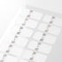 Midori Chiratto PINK SMALL NUMBERED Index Label Colors Planner Index Tabs | 82605006