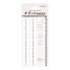 Midori Chiratto BLUE SMALL NUMBERED Index Label Colors Planner Index Tabs | 82606006