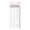 Midori Chiratto GRAY SMALL NUMBERED Index Label Colors Planner Index Tabs | 82604006