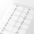 Midori Chiratto PINK SMALL NUMBERED Index Label Colors Planner Index Tabs | 82605006