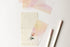 MU Lifestyle Morning GLOW Dyeing Tracing Paper Ephemera Vellum Paper Watercolor Paper Translucent Paper Planner Paper Scrapbooking | DTP-005