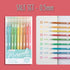 Languo Morandi RETRO SET Color Gel 9 Pen Set 0.5mm Black Out Planning Milky gel Pen Set Fine Point Set | D0224
