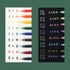 Languo Morandi RETRO SET Color Gel 9 Pen Set 0.5mm Black Out Planning Milky gel Pen Set Fine Point Set | D0224