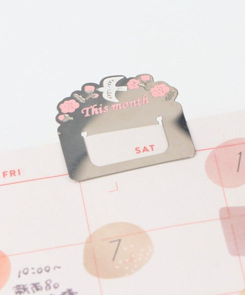 Mark's ROBOTS Index Clips Stainless Steel Bookmark Clip Page Clip Bookmarker Clip Bookmark Clip Index Tab