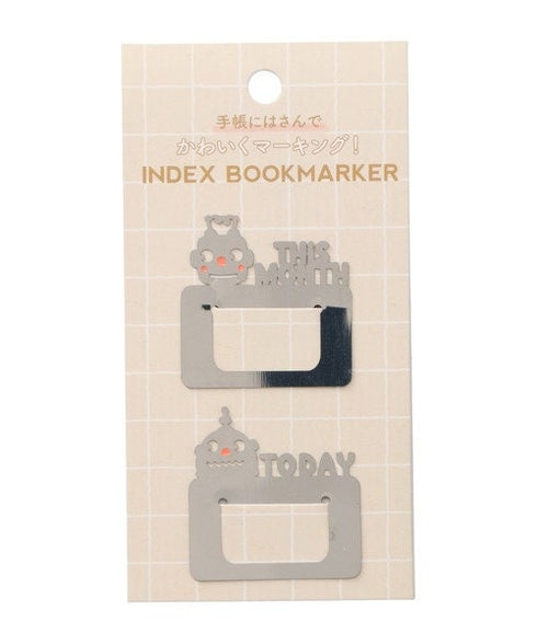 Mark's FLOWER S Index Clips Stainless Steel Bookmark Clip Page Clip Bookmarker Clip Bookmark Clip Index Tab