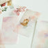 MU Lifestyle PINK Ethereum Dyeing Tracing Paper Ephemera Vellum Paper Watercolor Paper Translucent Paper Planning Paper | DTP-019