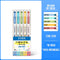 Dianshi NO SMEAR STONE Color Highlighter Set Refillable Highlighter Set Eco-Conscious Seven Series 4 Pen Set | Ds-834