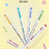 Dianshi NO SMEAR STONE Color Highlighter Set Refillable Highlighter Set Eco-Conscious Seven Series 4 Pen Set | Ds-834