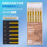 SILVER High Gloss Languo Color Gel 6 Pen Set 0.6mm Anime Pen Manga Pen Black Out Planning Pen Set Fine Point Set | 6 Pens