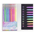 GOLD High Gloss Languo Color Gel 6 Pen Set 0.6mm Anime Pen Manga Pen Black Out Planning Pen Set Fine Point Set | 6 Pens