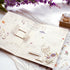 MU Lifestyle Print-On Stickers Positive Energy Clover Pink Flowers Chrysanthemum Rub-On Stickers Transfer Stickers Translucent Sticker | 241