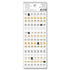 Mind Wave One Point Seal White Cat Black Cat Calico Cat Orange Cat One Point Sticker Tiny Sticker Washi Stickers Seals Bujo Sticker | 750152