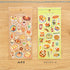 Mind Wave Food Collection Sticker TREATS Sticker Pancakes Omelette Eclairs Toast Coffee Parfailt Clear Stickers Seals Bujo Sticker | 81800