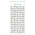 Mind Wave TINY TINY DOG Stickers Puppy Stickers Poodle Stickers Collie Stickers Terrier Stickers Clear Stickers Seals Bujo Sticker | 81860