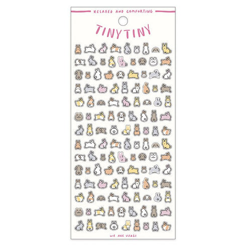 Mind Wave TINY TINY GHOSTS Stickers Ghostie Stickers Spooky Stickers Scary Stickers Halloween Clear Stickers Seals Bujo Sticker | 81864
